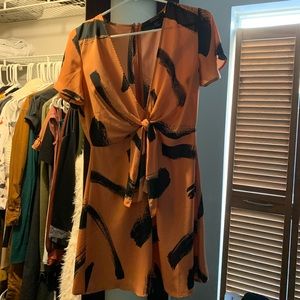Forever 21 girls night out or date night dress. Super comfy!
